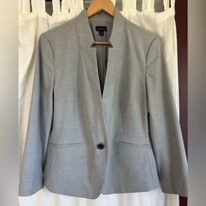 Ann Taylor Factory notch collar blazer